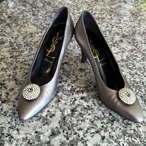 YSL low heel shoes